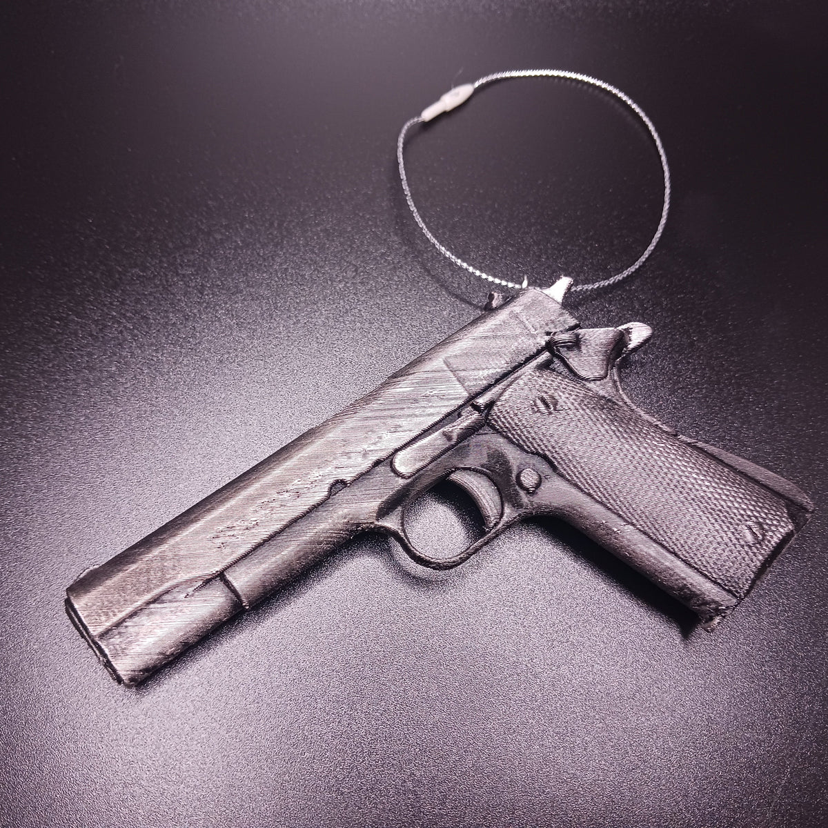 1911 Pistol Ornament, Personalized Christmas Tree Decor, Gun Collector Gift, Keepsake