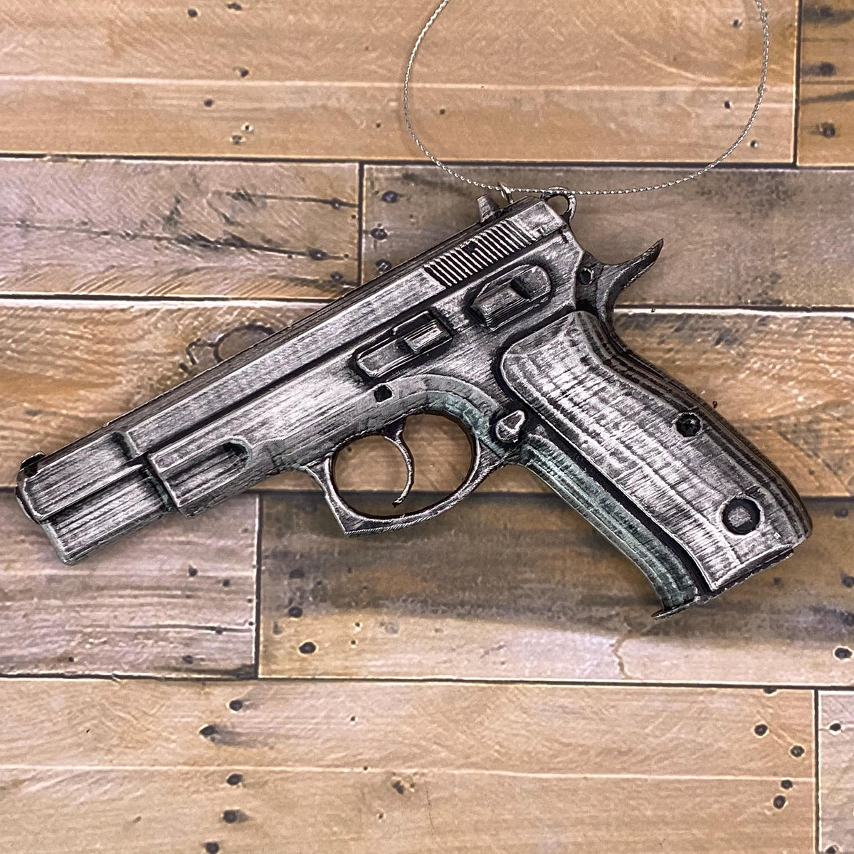 CZ 75 Pistol Christmas Ornament, Gun Collector Keepsake