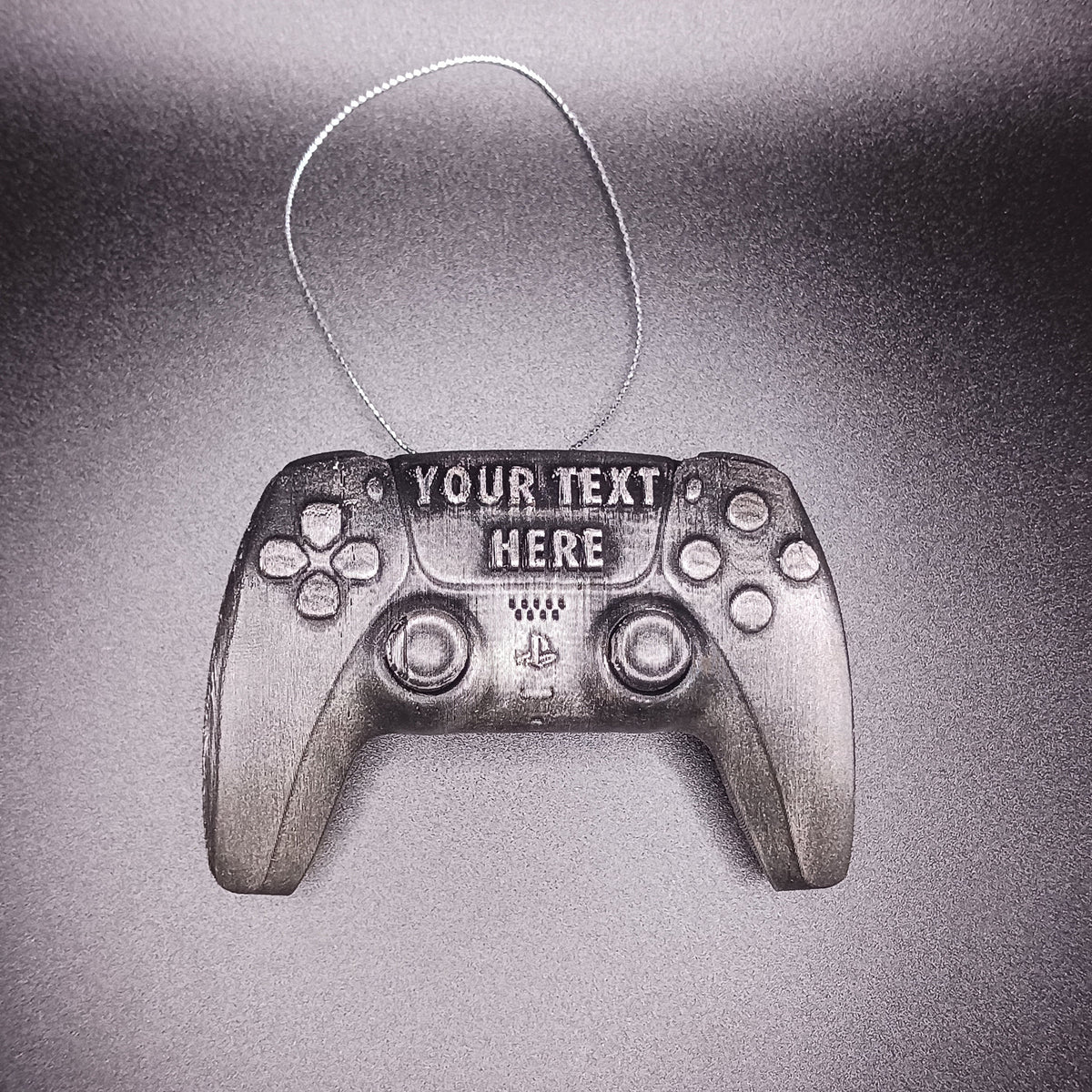 Personalized PS5 Controller Christmas Ornament, 3D Printed Gaming Controller