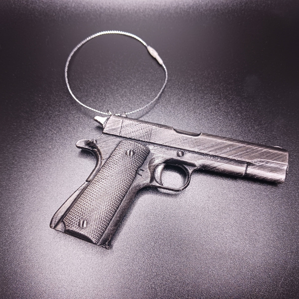 1911 Pistol Ornament, Personalized Christmas Tree Decor, Gun Collector Gift, Keepsake