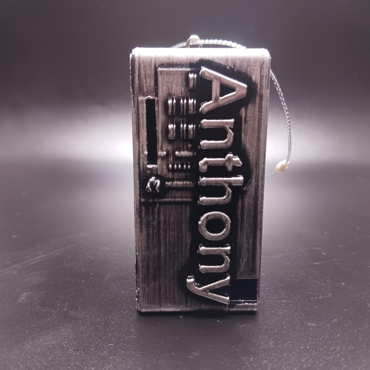 Gaming PC Ornament, Personalized 3D Printed Design, Christmas Tree Keepsake