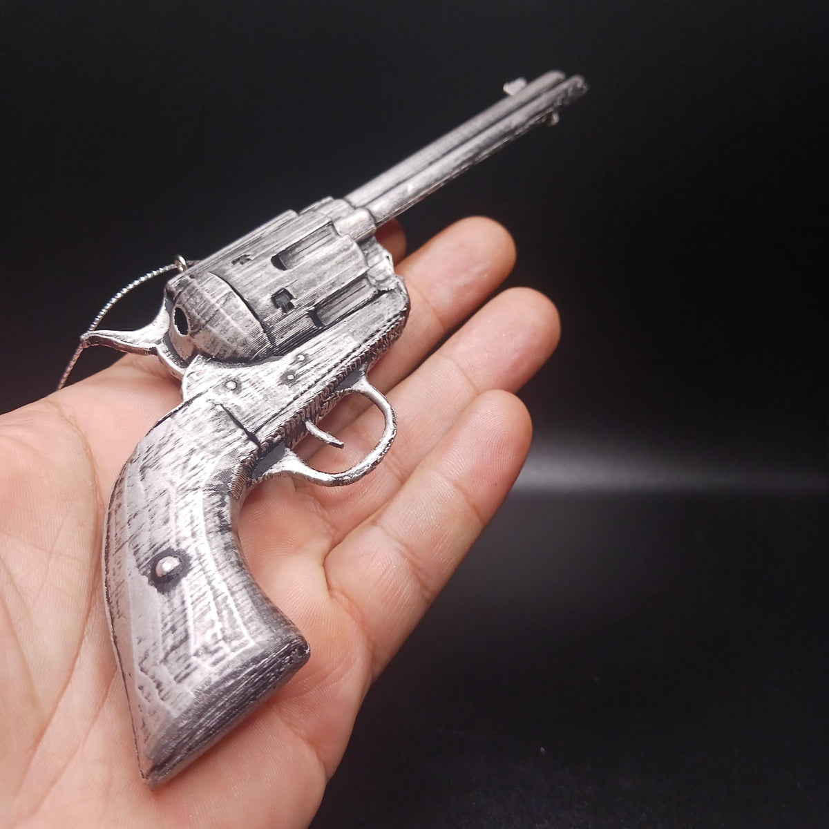 Colt Single Action Army Revolver Christmas Ornament, Western Collector Keepsake