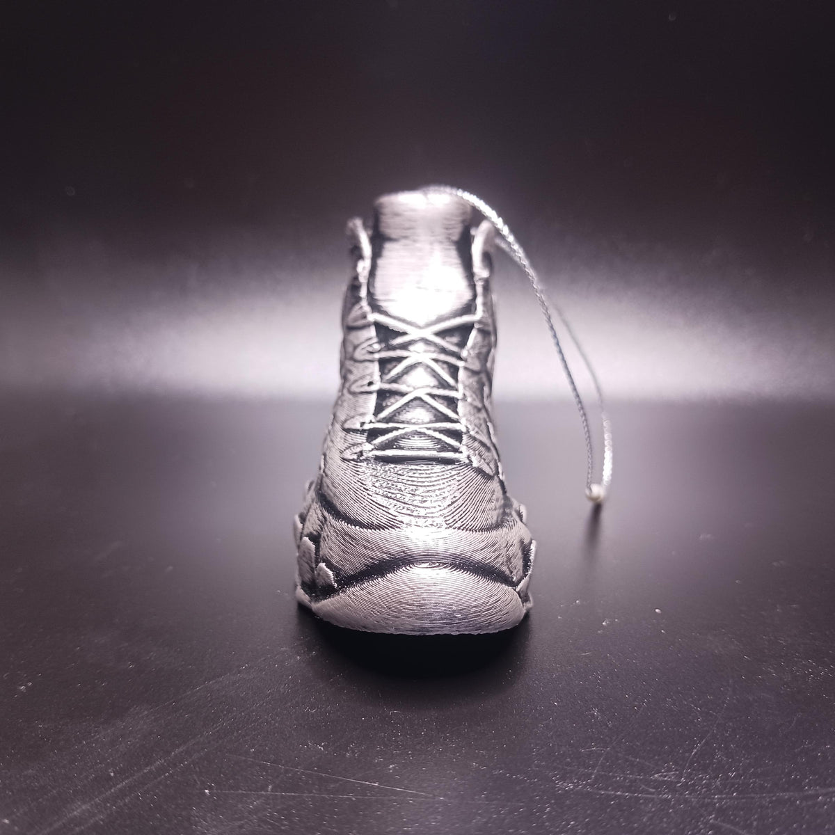 Air Jordan 9 Sneaker Christmas Ornament, 3D Printed Shoe Keepsake