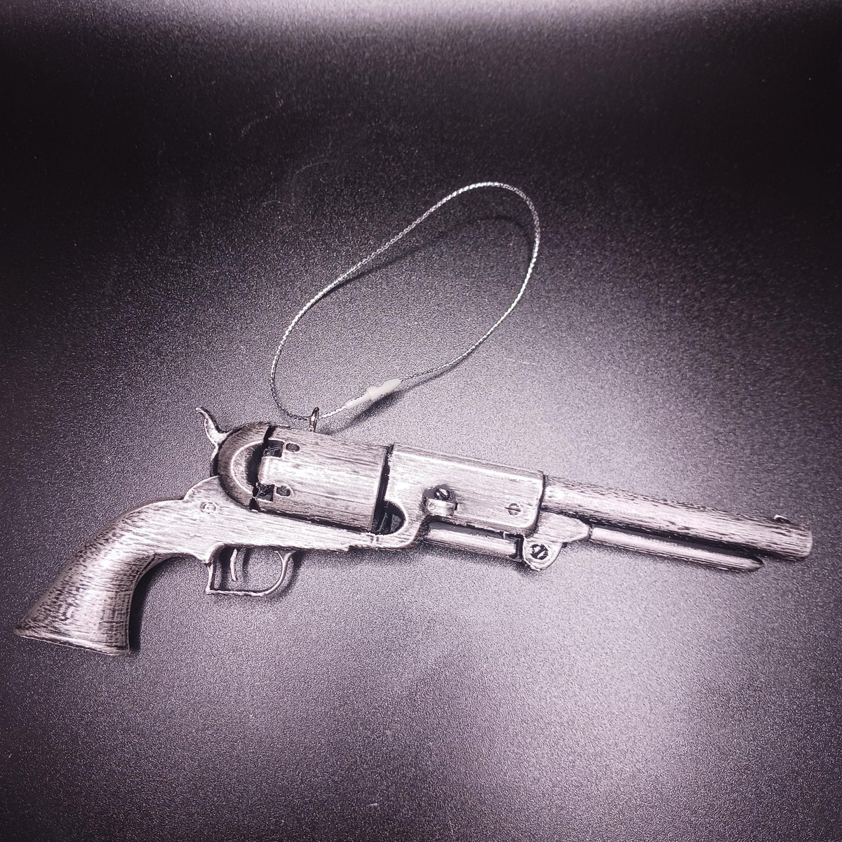 Personalized Colt Walker Revolver Christmas Ornament, Western Gun Gift