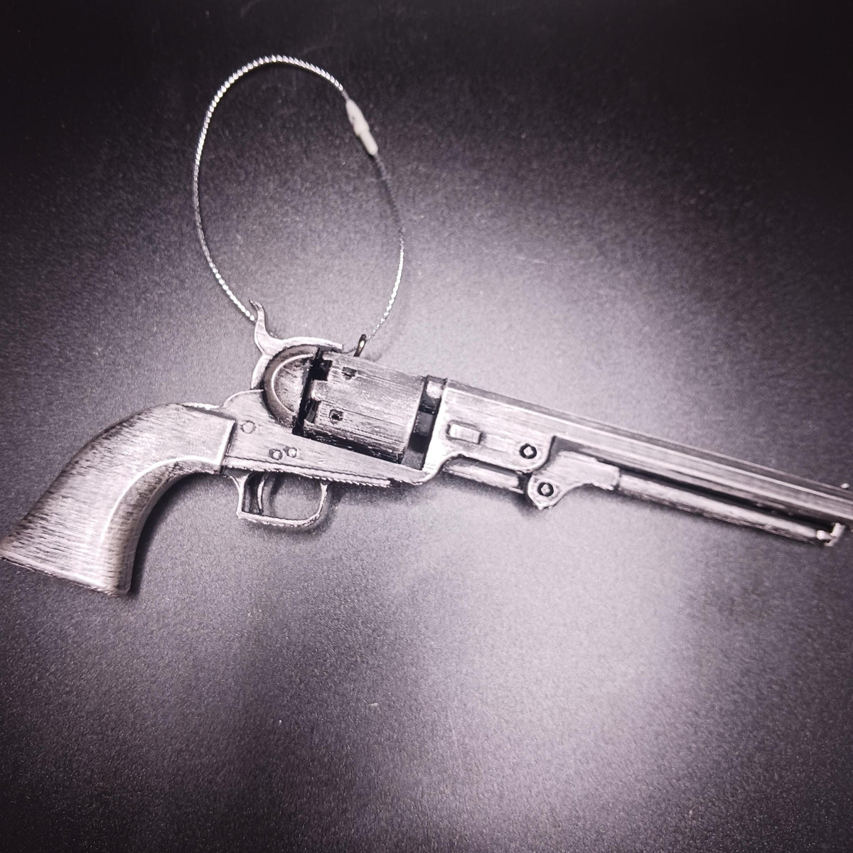 Colt 1851 Navy Revolver Christmas Ornament, Western Collector Gift