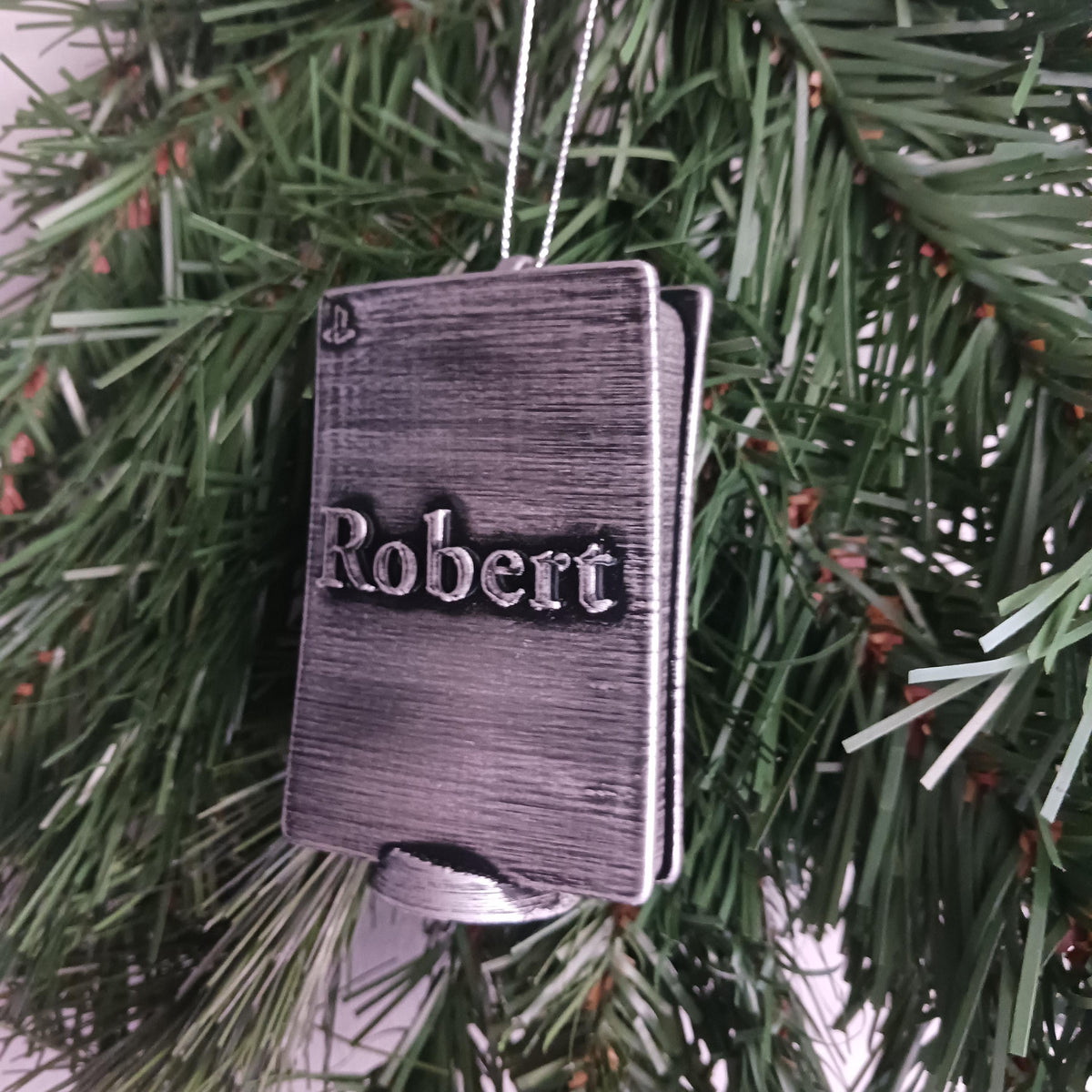 Personalized PS5 Console Christmas Ornament, 3D Printed Gaming Keepsake