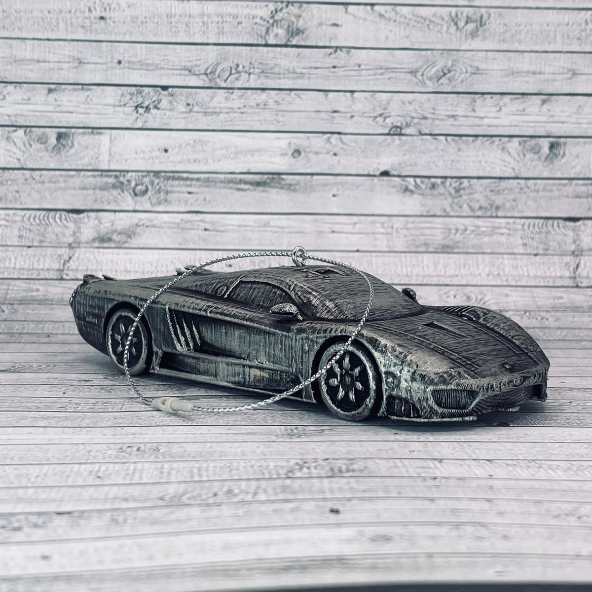 Personalized Saleen S7 Christmas Ornament, 3D Printed Supercar
