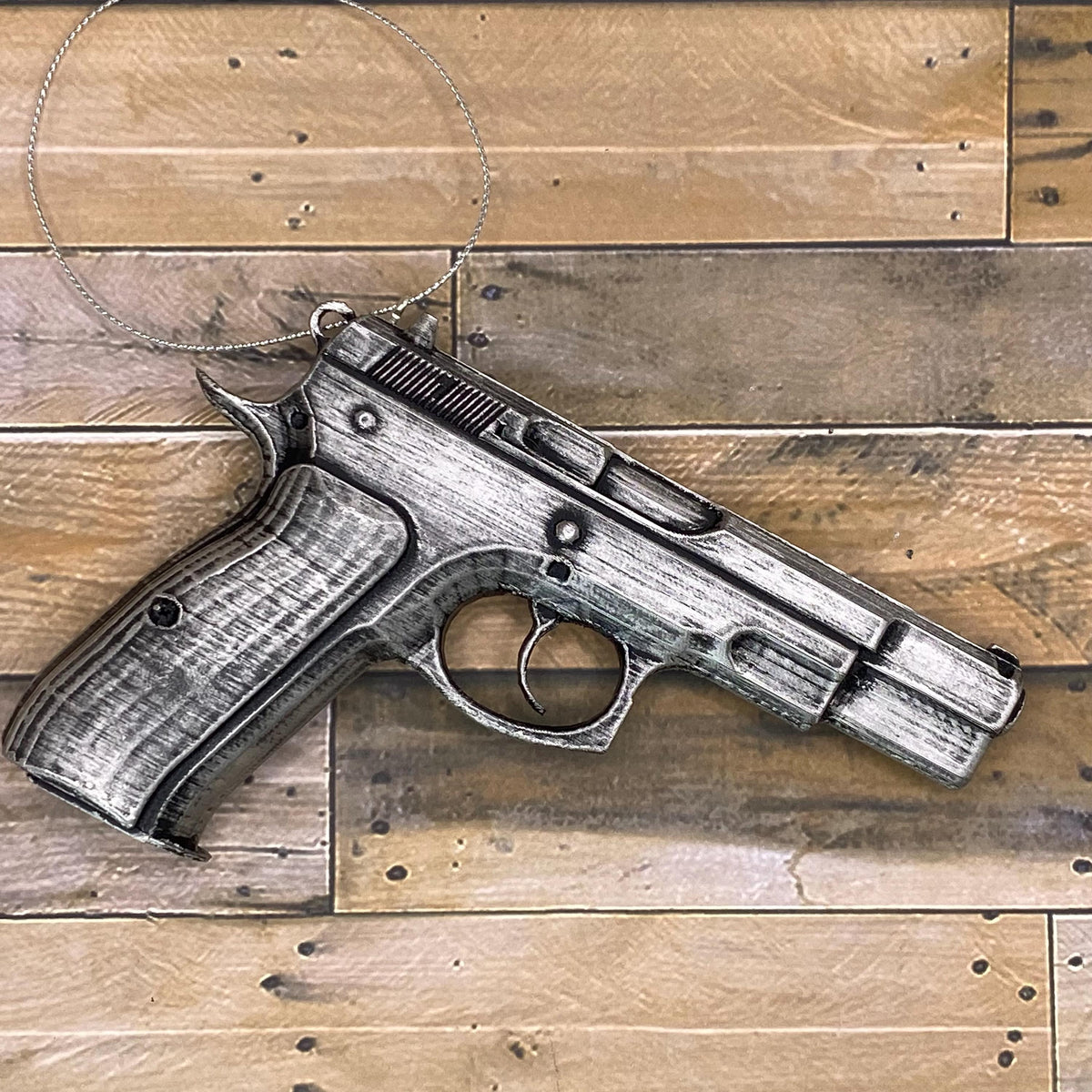 CZ 75 Pistol Christmas Ornament, Gun Collector Keepsake