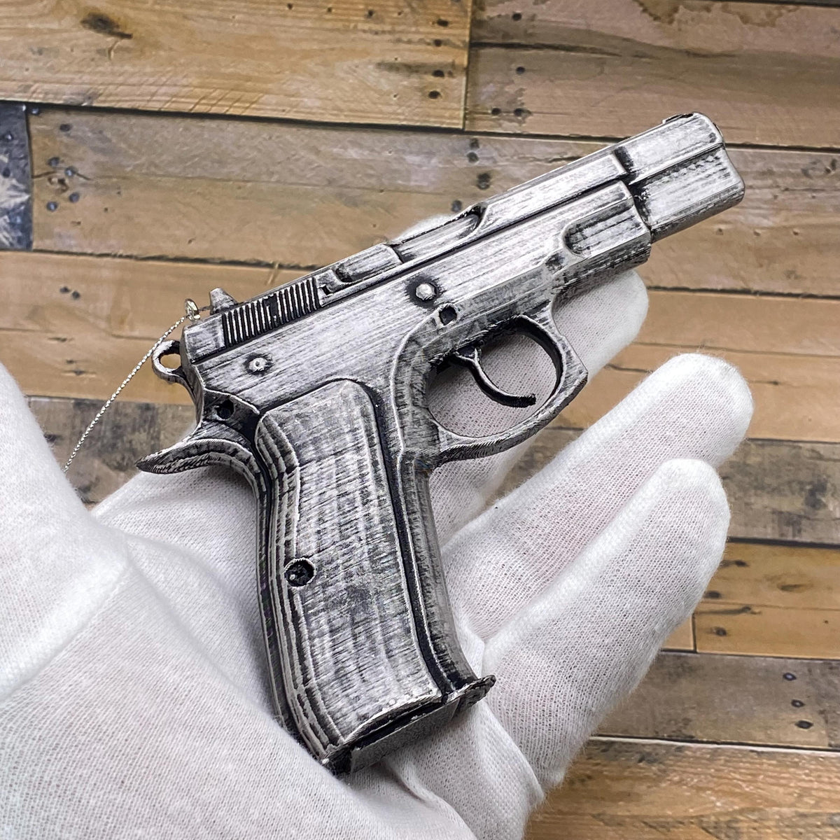 CZ 75 Pistol Christmas Ornament, Gun Collector Keepsake