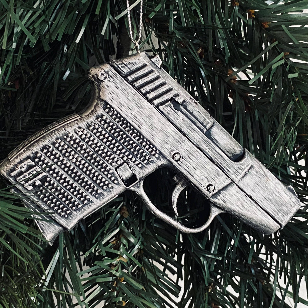 Personalized Kel-Tec P11 Pistol Christmas Ornament, Collector Keepsake