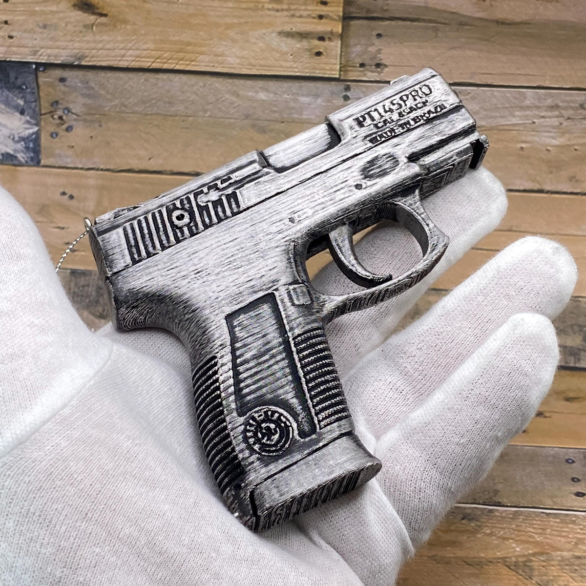Personalized Taurus PT145 Pistol Christmas Ornament, Custom Gun Gift