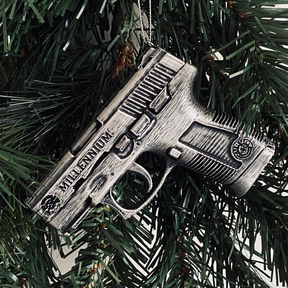 Personalized Taurus PT145 Pistol Christmas Ornament, Custom Gun Gift