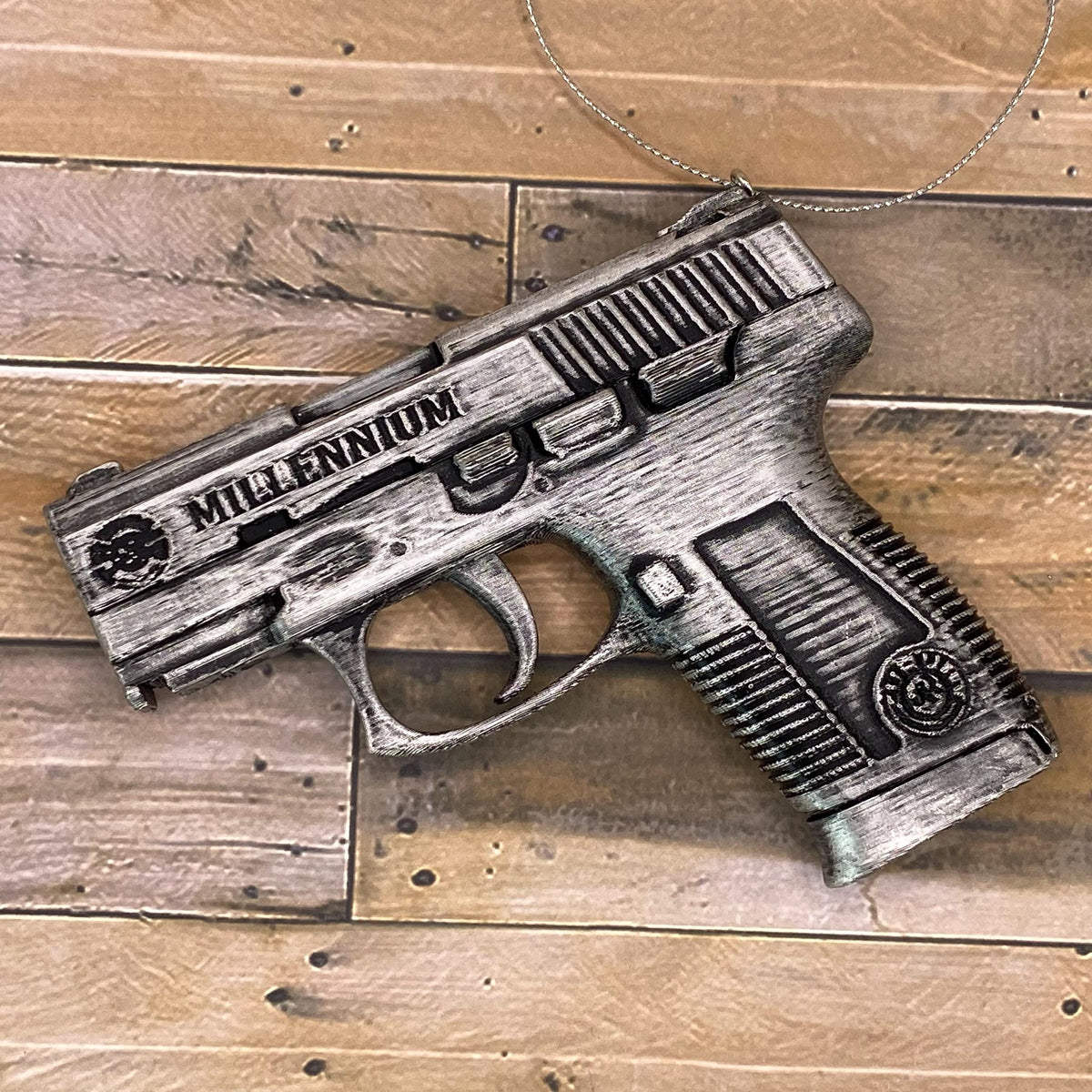 Personalized Taurus PT145 Pistol Christmas Ornament, Custom Gun Gift