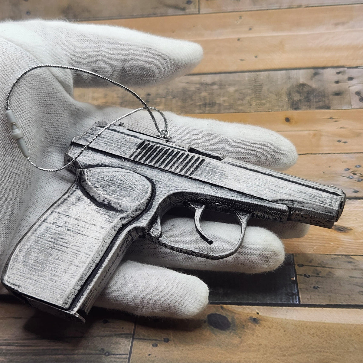 Personalized Soviet Makarov Pistol Christmas Ornament, Gun Collector Gift