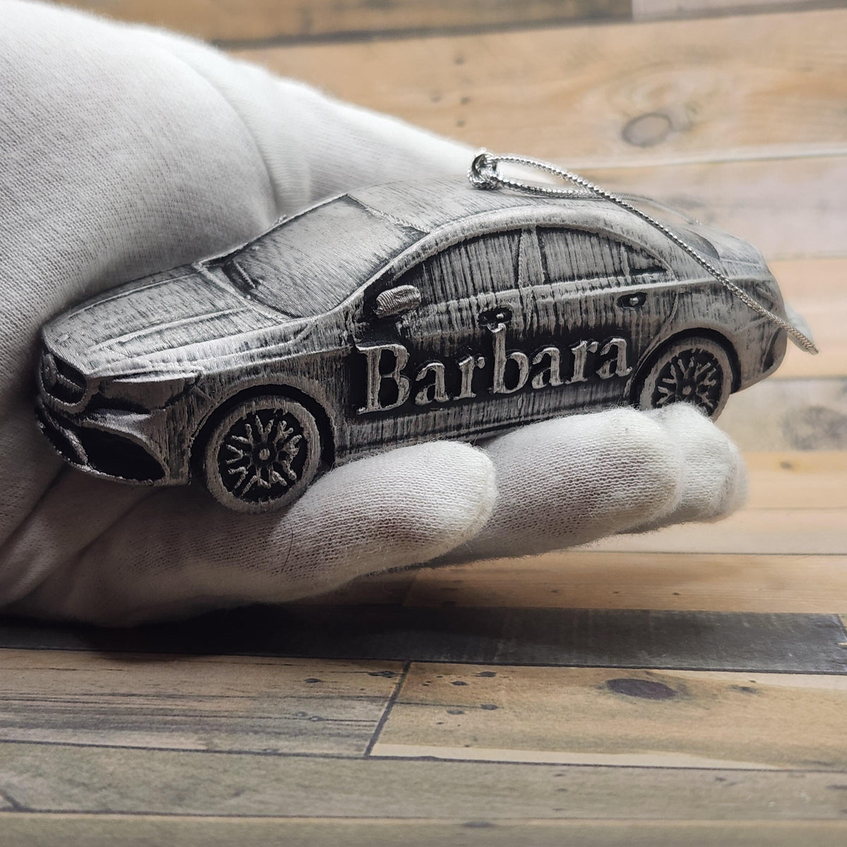 Personalized Mercedes CLA 45 AMG Christmas Ornament, 3D Printed Car