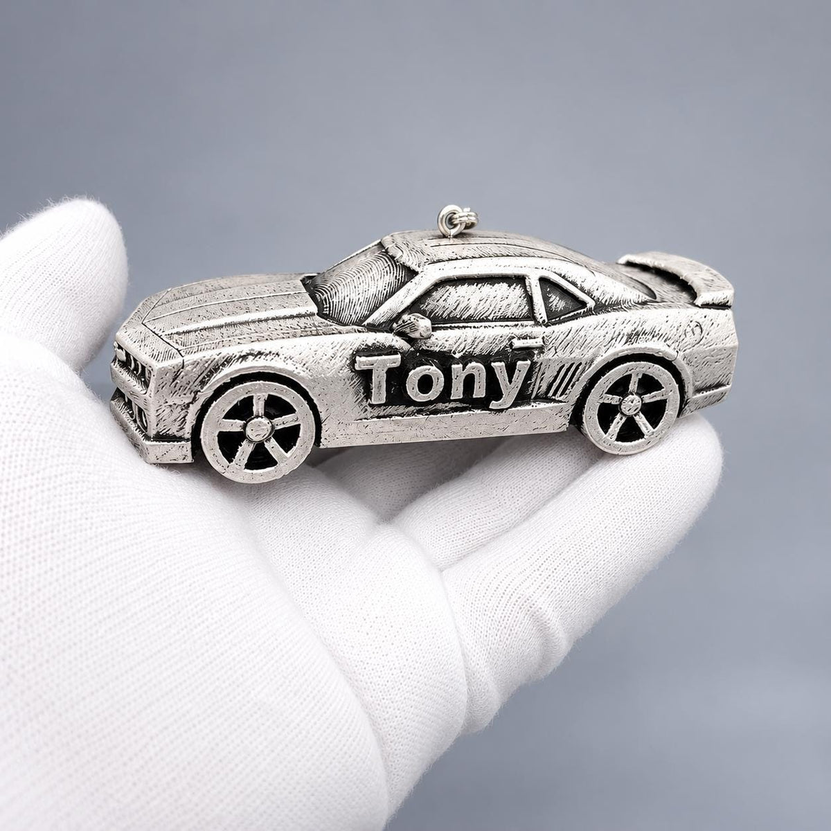 Personalized 2010 Chevy Camaro Christmas Ornament, 3D Printed Muscle Car Keepsake Gift