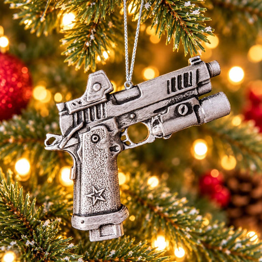 Personalized Staccato P X300 Christmas Ornament, 3D Printed 2011 Pistol Keepsake Gift